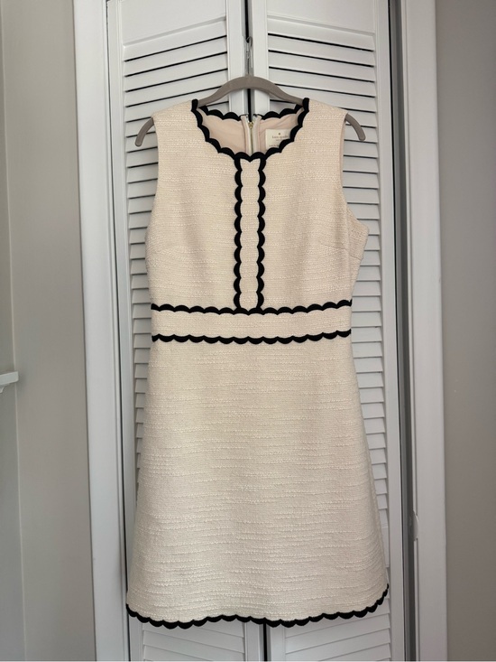 kate spade Dresses & Skirts - kate spade scallop tweed dress